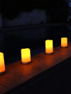 Solar Candles Outdoor Waterproof, Dusk to Dawn, Rechargeable - Image 2